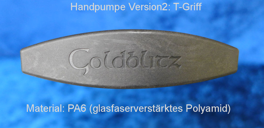Goldblitz Handpumpe Version 2 - zum Schließen ins Bild klicken