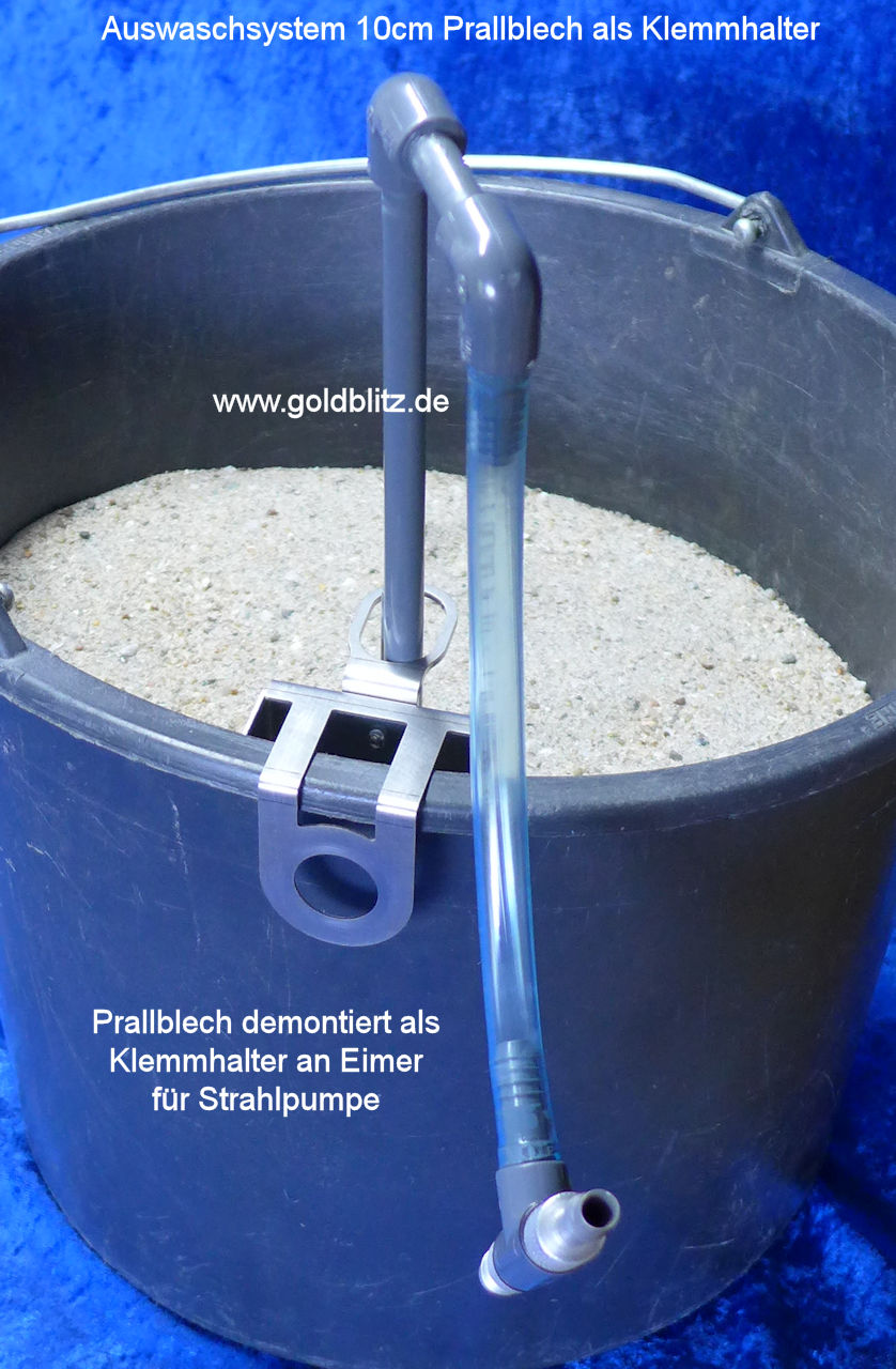 Feeder for sluice system 10 cm - Click Image to Close
